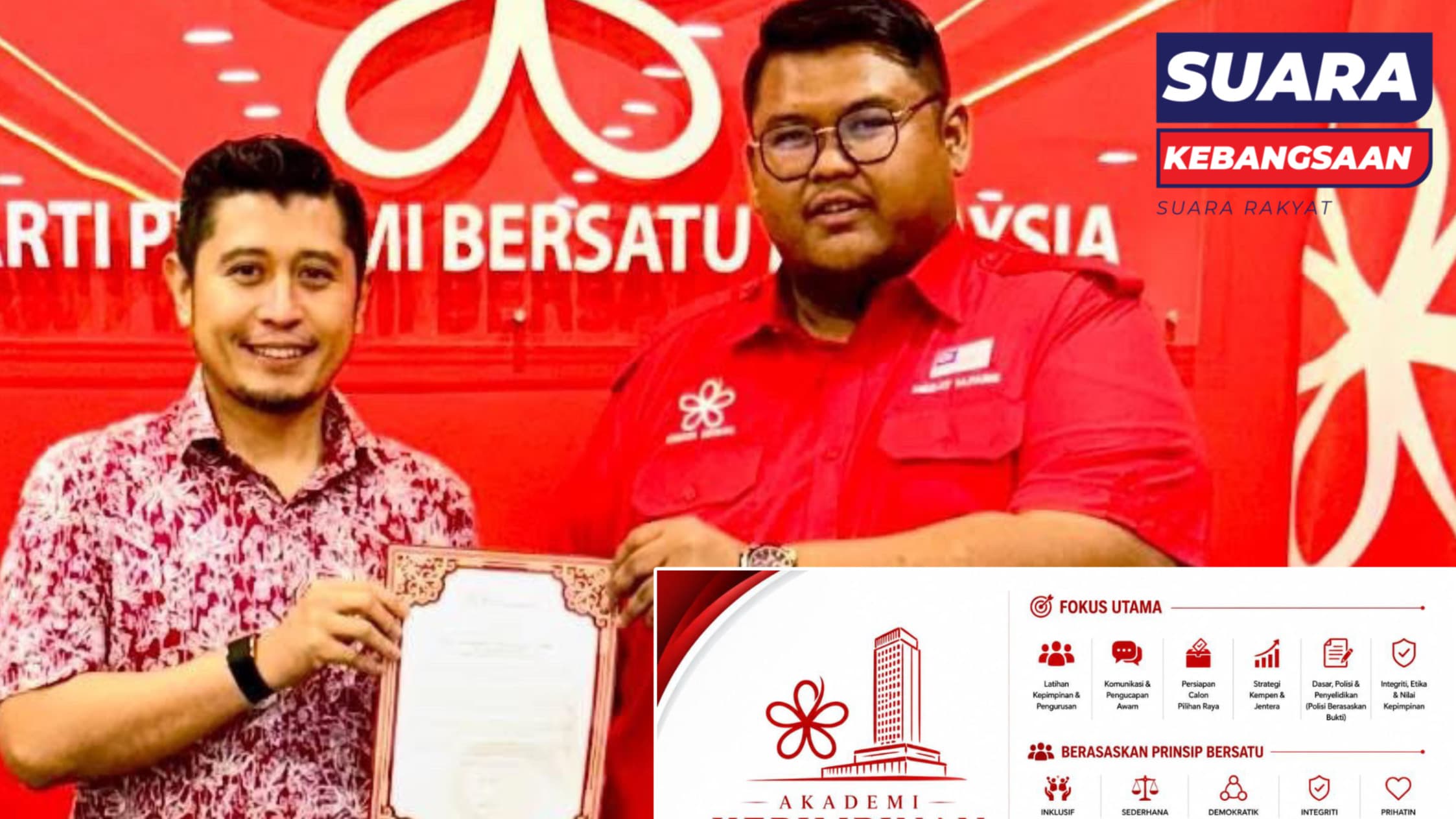 ARMADA Lancar Akademi Kepimpinan BERSATU — Persiap Calon Muda